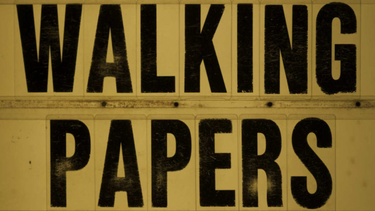 jeff angell walking papers